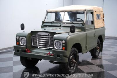 1973 Land Rover Series III Belgian Military Ragtop