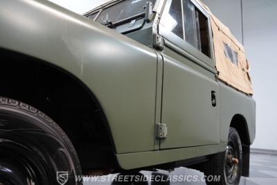 1973 Land Rover Series III Belgian Military Ragtop