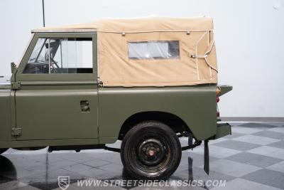 1973 Land Rover Series III Belgian Military Ragtop