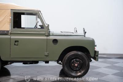1973 Land Rover Series III Belgian Military Ragtop