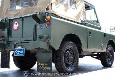 1973 Land Rover Series III Belgian Military Ragtop
