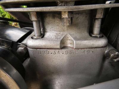 1958 BSA DBD34 GOLD STAR
