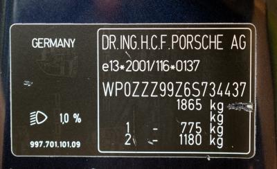 2006 Porsche 911/997 3.8 Carrera 2S Tiptronic Coup&eacute;