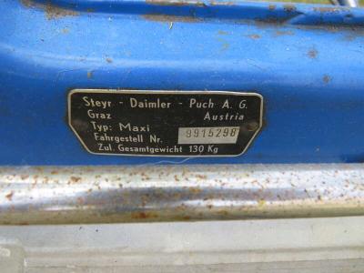 1971 PUCH MAXI MODEL N