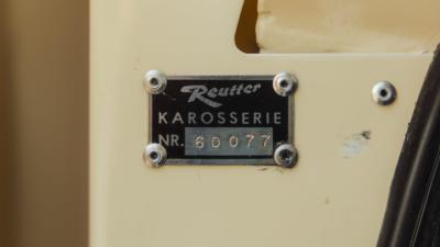 1953 Porsche 356 Pre-A &ldquo;Knickscheibe&rdquo; 1500 Cabriolet