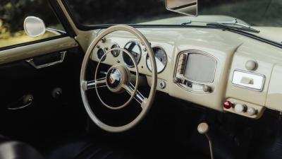 1953 Porsche 356 Pre-A &ldquo;Knickscheibe&rdquo; 1500 Cabriolet
