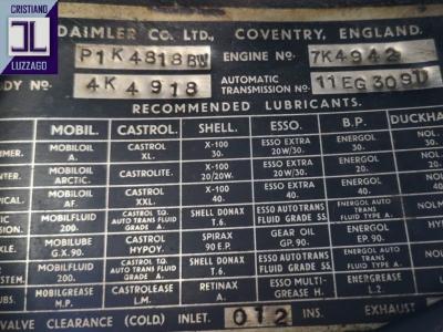 1969 Daimler 2500 V8 SALOON RHD 1969