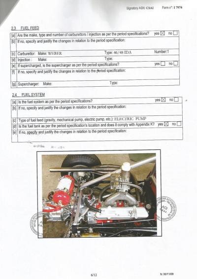 De Sanctis FORMULA 3 telaio 001