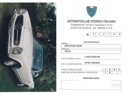 1965 Mercedes - Benz BENZ  230 SL PAGODE 1965