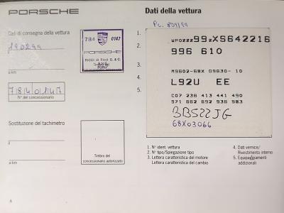 1999 Porsche 996-610 CARRERA 4 CABRIOLET 1999