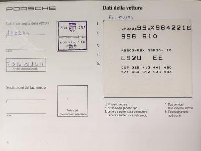 1999 Porsche 996-610 CARRERA 4 CABRIOLET 1999