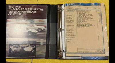 1978 Chevrolet CORVETTE ANNIVERSARY