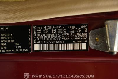 1997 Mercedes - Benz SL500 40th Anniversary Roadster Ed