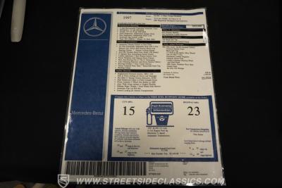 1997 Mercedes - Benz SL500 40th Anniversary Roadster Ed