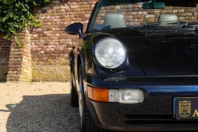 1992 Porsche 964 Carrera 4 Cabriolet &ldquo;Unique Carraragrau full leather&rdquo;