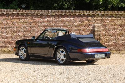 1992 Porsche 964 Carrera 4 Cabriolet &ldquo;Unique Carraragrau full leather&rdquo;
