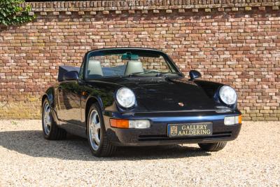 1992 Porsche 964 Carrera 4 Cabriolet &ldquo;Unique Carraragrau full leather&rdquo;
