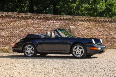1992 Porsche 964 Carrera 4 Cabriolet &ldquo;Unique Carraragrau full leather&rdquo;