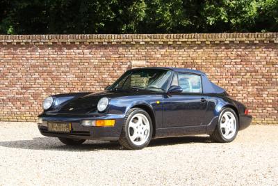 1992 Porsche 964 Carrera 4 Cabriolet &ldquo;Unique Carraragrau full leather&rdquo;