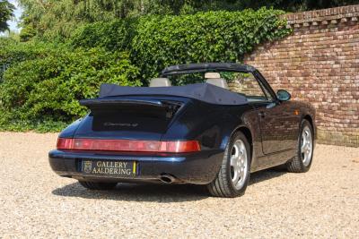 1992 Porsche 964 Carrera 4 Cabriolet &ldquo;Unique Carraragrau full leather&rdquo;