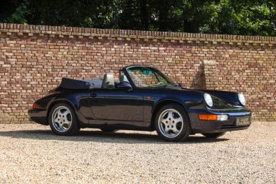 1992 Porsche 964 Carrera 4 Cabriolet &ldquo;Unique Carraragrau full leather&rdquo;