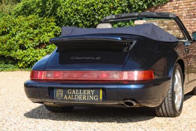 1992 Porsche 964 Carrera 4 Cabriolet &ldquo;Unique Carraragrau full leather&rdquo;