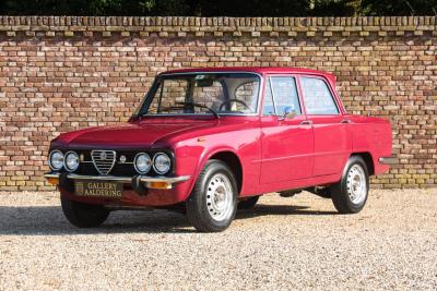 1975 Alfa Romeo Giulia 1300 Nuova Super &ldquo;Restored by Alfisti&rdquo;