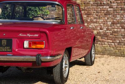 1975 Alfa Romeo Giulia 1300 Nuova Super &ldquo;Restored by Alfisti&rdquo;