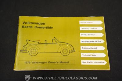 1979 Volkswagen Super Beetle Convertible
