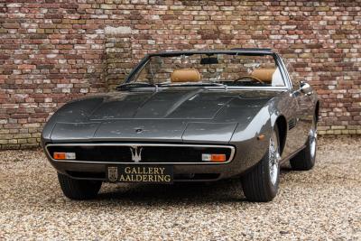 1969 Maserati Ghibli 4.7 Spyder &ldquo;The original, straight from the factory&rdquo;