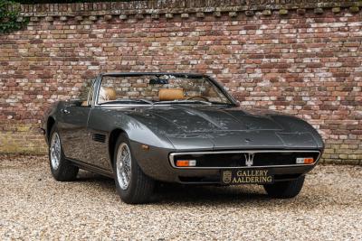 1969 Maserati Ghibli 4.7 Spyder &ldquo;The original, straight from the factory&rdquo;