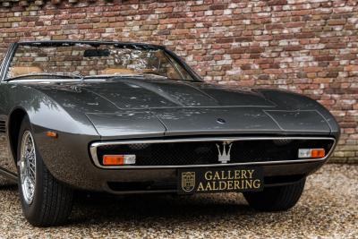 1969 Maserati Ghibli 4.7 Spyder &ldquo;The original, straight from the factory&rdquo;