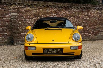 1993 Porsche 964 Speedster Small Body &ldquo;49.000 kms - Speedgelb&rdquo;