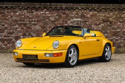 1993 Porsche 964 Speedster Small Body &ldquo;49.000 kms - Speedgelb&rdquo;