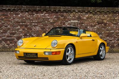 1993 Porsche 964 Speedster Small Body &ldquo;49.000 kms - Speedgelb&rdquo;