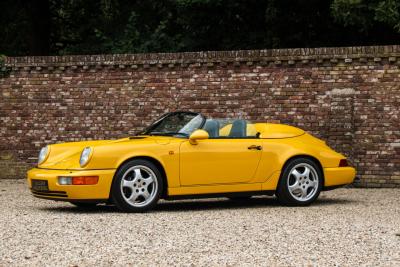 1993 Porsche 964 Speedster Small Body &ldquo;49.000 kms - Speedgelb&rdquo;