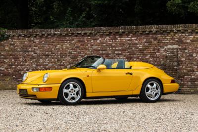1993 Porsche 964 Speedster Small Body &ldquo;49.000 kms - Speedgelb&rdquo;