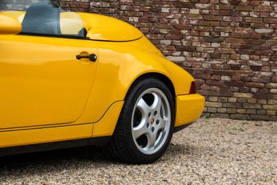 1993 Porsche 964 Speedster Small Body &ldquo;49.000 kms - Speedgelb&rdquo;