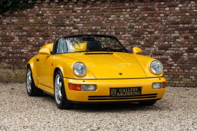 1993 Porsche 964 Speedster Small Body &ldquo;49.000 kms - Speedgelb&rdquo;