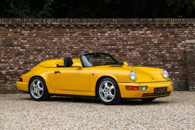 1993 Porsche 964 Speedster Small Body &ldquo;49.000 kms - Speedgelb&rdquo;
