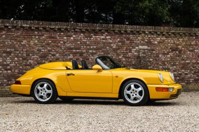 1993 Porsche 964 Speedster Small Body &ldquo;49.000 kms - Speedgelb&rdquo;
