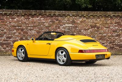 1993 Porsche 964 Speedster Small Body &ldquo;49.000 kms - Speedgelb&rdquo;