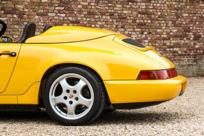 1993 Porsche 964 Speedster Small Body &ldquo;49.000 kms - Speedgelb&rdquo;