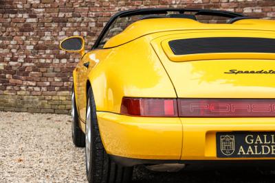 1993 Porsche 964 Speedster Small Body &ldquo;49.000 kms - Speedgelb&rdquo;