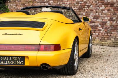 1993 Porsche 964 Speedster Small Body &ldquo;49.000 kms - Speedgelb&rdquo;