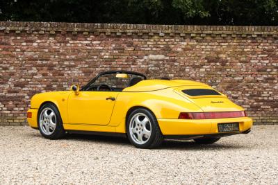 1993 Porsche 964 Speedster Small Body &ldquo;49.000 kms - Speedgelb&rdquo;