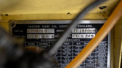 1968 Jaguar E-Type Series 1 4.2 Roadster