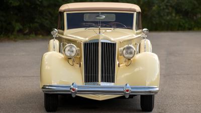 1937 Packard 1501 Super Eight Convertible Victoria