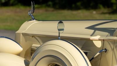 1937 Packard 1501 Super Eight Convertible Victoria