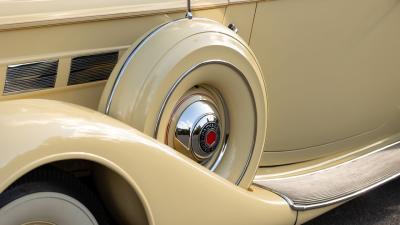 1937 Packard 1501 Super Eight Convertible Victoria